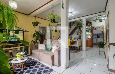 Casa para venda - campo novo, 3 quartos,  129 m² - porto alegre
