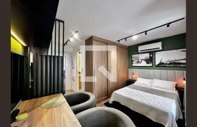 Kitnet / stúdio para venda - campo belo, 1 quarto,  25 m² - são paulo