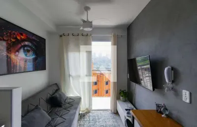 Apartamento para venda - chácara santo antonio, 1 quarto,  27 m² - são paulo