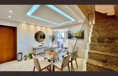 Cobertura para venda - castelo, 3 quartos,  180 m² - belo horizonte
