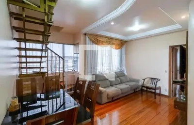 Cobertura para venda - caiçaras, 4 quartos,  170 m² - belo horizonte