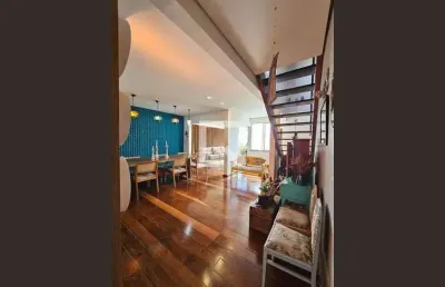 Cobertura para venda - grajaú, 4 quartos,  305 m² - belo horizonte