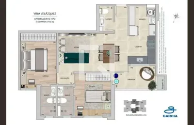 Apartamento para venda - gutierrez, 2 quartos,  72 m² - belo horizonte