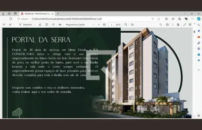 Cobertura para venda - serra, 3 quartos,  112 m² - belo horizonte
