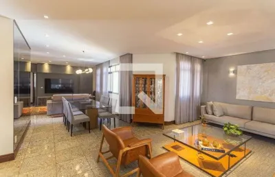 Apartamento para venda - serra, 4 quartos,  198 m² - belo horizonte