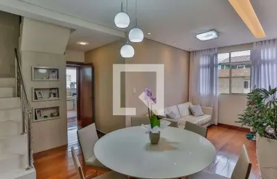 Cobertura para venda - união, 3 quartos,  190 m² - belo horizonte