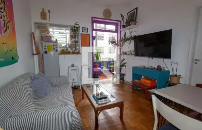 Apartamento para venda - botafogo, 1 quarto,  45 m² - rio de janeiro