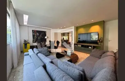 Apartamento para venda - sion, 3 quartos,  165 m² - belo horizonte