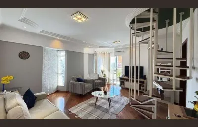 Cobertura para venda - vila assunção, 3 quartos,  180 m² - santo andré