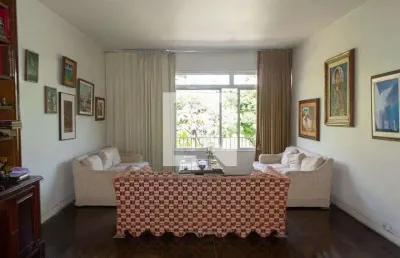 Apartamento para venda - lagoa, 3 quartos,  197 m² - rio de janeiro
