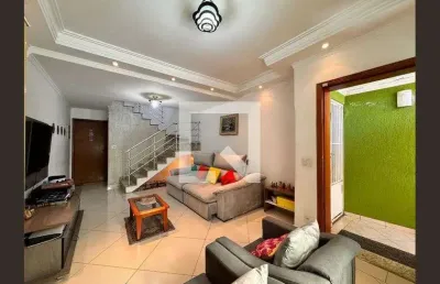 Casa para venda - jardim bela vista, 3 quartos,  146 m² - santo andré