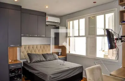 Kitnet / stúdio para venda - praia de belas , 1 quarto,  30 m² - porto alegre