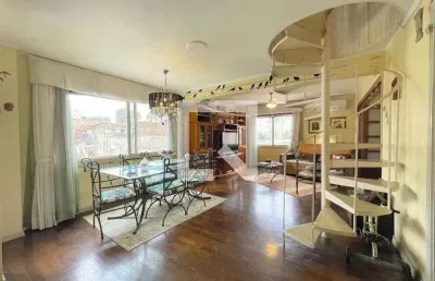 Cobertura para venda - petrópolis, 3 quartos,  300 m² - porto alegre