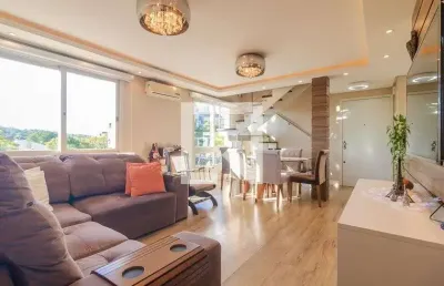 Cobertura para venda - cristal , 3 quartos,  161 m² - porto alegre