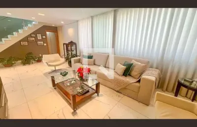 Cobertura para venda - santa lúcia, 5 quartos,  370 m² - belo horizonte