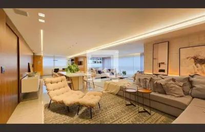 Apartamento para venda - belvedere, 4 quartos,  216 m² - belo horizonte