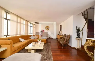 Cobertura para venda - funcionários, 4 quartos,  325 m² - belo horizonte