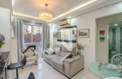 Apartamento para venda - mont&apos;serrat, 1 quarto,  45 m² - porto alegre