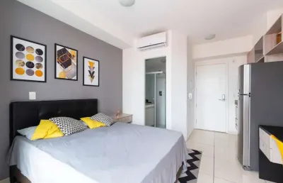 Kitnet / stúdio para venda - centro, 1 quarto,  23 m² - são paulo