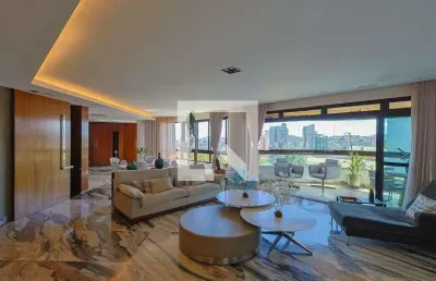 Apartamento para venda - serra, 4 quartos,  290 m² - belo horizonte