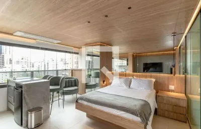 Kitnet / stúdio para venda - itaim bibi, 1 quarto,  28 m² - são paulo