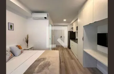 Kitnet / stúdio para venda - brooklin, 1 quarto,  25 m² - são paulo