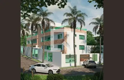 Cobertura para venda - santa rosa, 3 quartos,  135 m² - belo horizonte