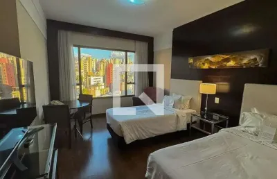 Kitnet / stúdio para venda - santo antônio, 1 quarto,  27 m² - belo horizonte