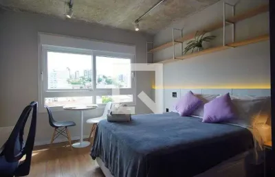 Apartamento para venda - santa cecília, 1 quarto,  20 m² - porto alegre
