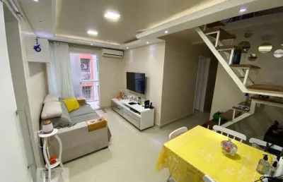 Cobertura para venda - pechincha, 3 quartos,  138 m² - rio de janeiro