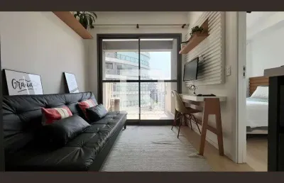Apartamento para venda - jardim paulista, 1 quarto,  27 m² - são paulo