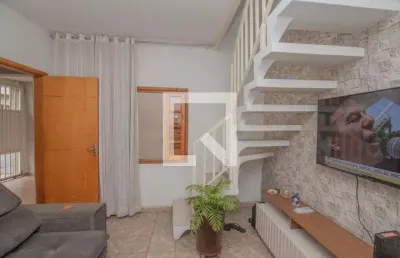 Casa para venda - vila américa, 3 quartos,  135 m² - santo andré