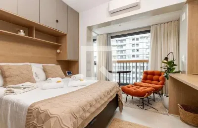 Apartamento para venda - brooklin, 1 quarto,  25 m² - são paulo