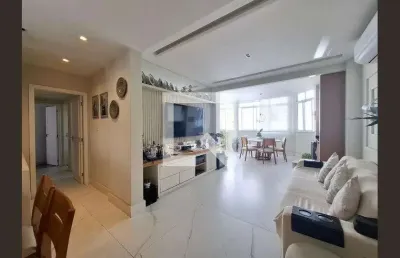 Apartamento para venda - flamengo, 3 quartos,  130 m² - rio de janeiro