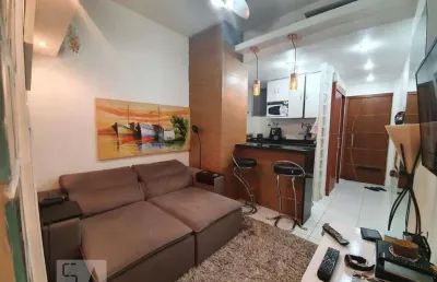 Kitnet / stúdio para venda - copacabana, 1 quarto,  30 m² - rio de janeiro
