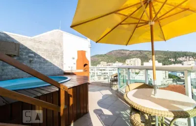 Cobertura para venda - botafogo, 3 quartos,  136 m² - rio de janeiro