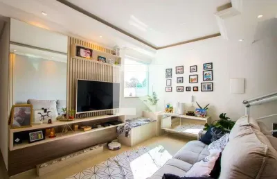 Cobertura para venda - jardim bela vista, 3 quartos,  138 m² - santo andré