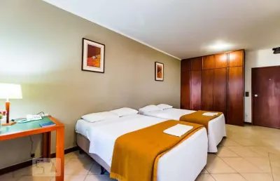 Apartamento para venda - bosque, 1 quarto,  55 m² - campinas