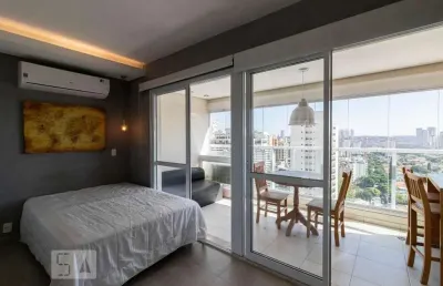 Kitnet / stúdio para venda - brooklin, 1 quarto,  33 m² - são paulo