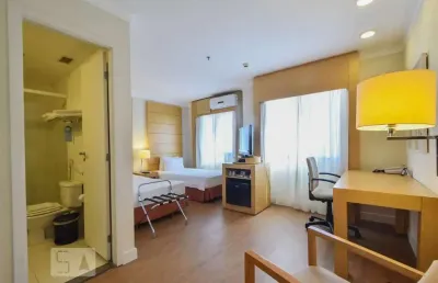 Kitnet / stúdio para venda - campo belo, 1 quarto,  65 m² - são paulo
