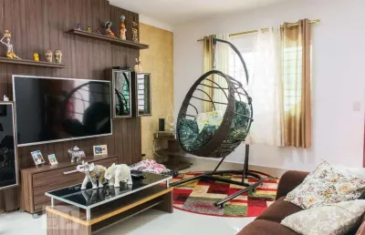 Casa para venda - jardim, 3 quartos,  173 m² - santo andré