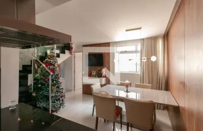 Cobertura para venda - dom bosco, 3 quartos,  140 m² - belo horizonte