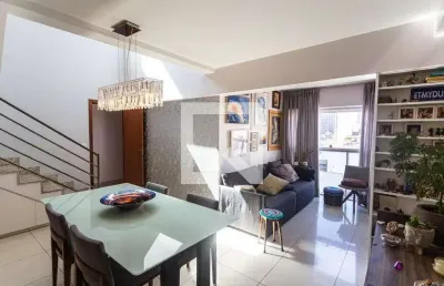 Cobertura para venda - lourdes, 3 quartos,  175 m² - belo horizonte