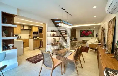 Cobertura para venda - lagoa, 3 quartos,  202 m² - rio de janeiro