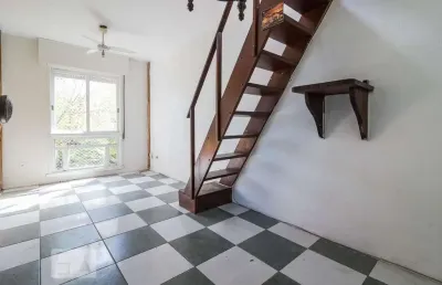 Cobertura para venda - centro histórico, 1 quarto,  57 m² - porto alegre