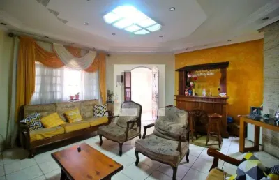 Casa para venda - vila américa, 3 quartos,  269 m² - santo andré