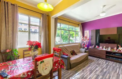 Apartamento para venda - meier, 3 quartos,  80 m² - rio de janeiro
