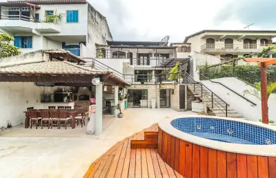 Casa / sobrado em condomínio para venda - freguesia , 5 quartos,  800 m² - rio de janeiro