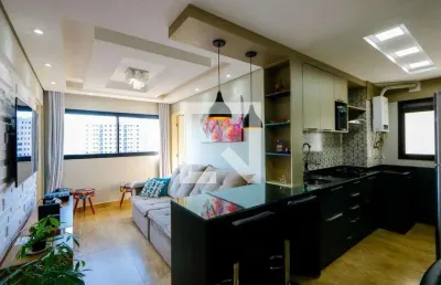 Apartamento para venda - vila apiaí, 2 quartos,  48 m² - santo andré