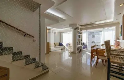 Cobertura para venda - jardim oceânico, 3 quartos,  180 m² - rio de janeiro